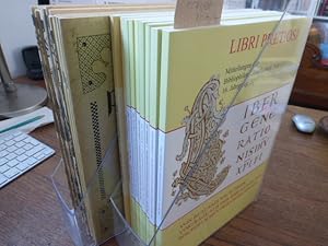 Libri Pretiosi - Mitteleilungen der Bibliophilen Gesellschaft Trier. 1. - 16. Jahrgang. 21 Hefte.