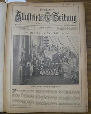 Berliner Illustrirte Zeitung. Kompletter VII. Jahrgang 1898 in einem Band, mit den Nummern 1 - 52...