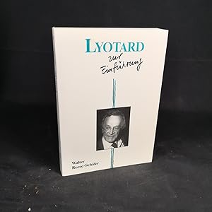 Seller image for Lyotard zur Einfhrung. for sale by ANTIQUARIAT Franke BRUDDENBOOKS