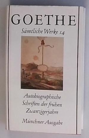 Seller image for Smtliche Werke nach Epochen seines Schaffens: MNCHNER AUSGABE Band 14: Autobiographische Schriften der frhen Zwanzigerjahre MNCHNER AUSGABE Band 14: Autobiographische Schriften der frhen Zwanzigerjahre for sale by Berliner Bchertisch eG