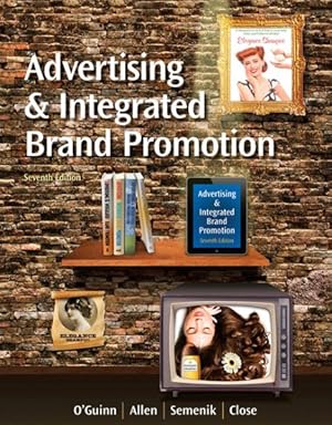 Bild des Verkufers fr Advertising and Integrated Brand Promotion zum Verkauf von GreatBookPricesUK