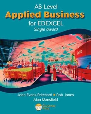 Imagen del vendedor de As Applied Business for Edexcel (Single Award) a la venta por GreatBookPricesUK