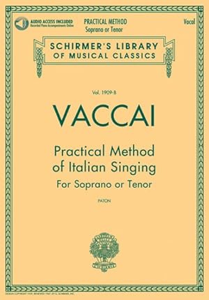 Seller image for Practical Method of Italian Singing : Soprano or Tenor for sale by GreatBookPricesUK