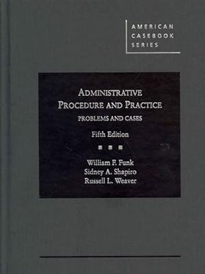 Imagen del vendedor de Administrative Procedure and Practice : Problems and Cases a la venta por GreatBookPricesUK