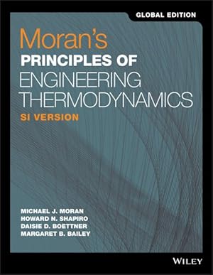 Image du vendeur pour Moran's Principles of Engineering Thermodynamics : Si Version mis en vente par GreatBookPricesUK