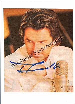 Bild des Verkufers fr Original Autogramm Thomas Anders /// Autogramm Autograph signiert signed signee zum Verkauf von Antiquariat im Kaiserviertel | Wimbauer Buchversand