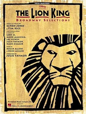 Immagine del venditore per Lion King : Broadway Selections venduto da GreatBookPricesUK