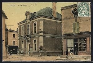 Carte postale Jaulnay, La Mairie