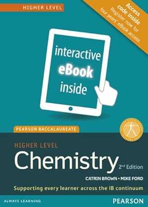Imagen del vendedor de Chemistry, Higher Level, for the Ib Diploma Etext Pearson Baccalaureate a la venta por GreatBookPricesUK