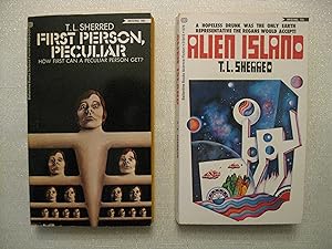 Seller image for T. L. Sherred Two (2) Paperback Book Lot, incuding: First Person, Peculiar, and; Alien Island for sale by Clarkean Books