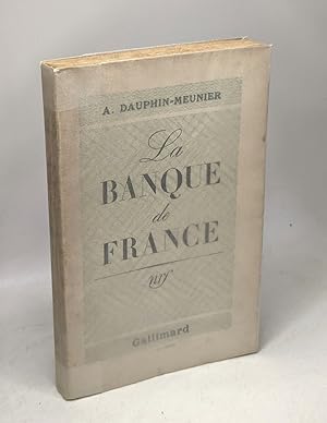 Seller image for La Banque de France for sale by crealivres