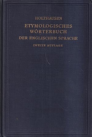 Etymologisches Wörterbuch der Englischen Sprache