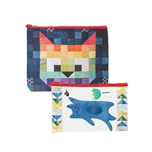 Bild des Verkufers fr Patchwork Cats Eco Pouch Set zum Verkauf von GreatBookPricesUK