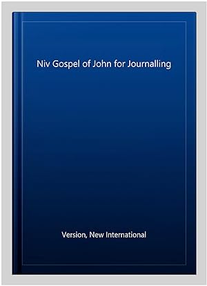Seller image for Niv Gospel of John for Journalling for sale by GreatBookPricesUK