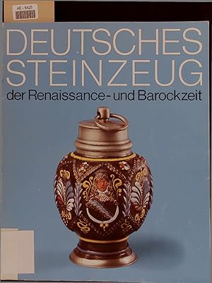 Bild des Verkufers fr Deutsches Steinzeug der Renaissance- und Barockzeit. 23. 9.-25. 11. 1979 zum Verkauf von Antiquariat Bookfarm