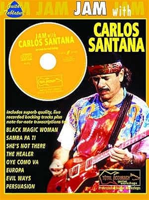 Image du vendeur pour Jam With Carlos Santana : Guitar Tab mis en vente par GreatBookPricesUK