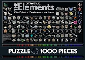 Bild des Verkufers fr Elements : A Visual Exploration of Every Known Atom in the Universe - 1,000 Pieces zum Verkauf von GreatBookPricesUK