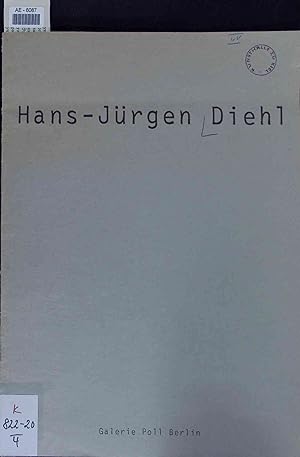 Bild des Verkufers fr Hans-Jrgen Diehl. zum Verkauf von Antiquariat Bookfarm