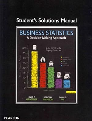 Bild des Verkufers fr Business Statistics : A Decision-making Approach zum Verkauf von GreatBookPricesUK