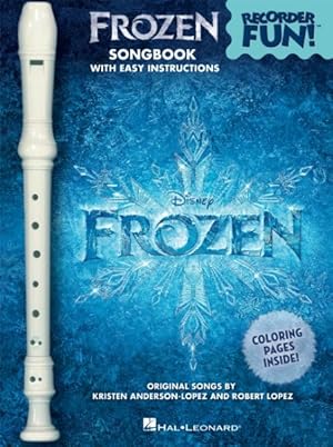 Immagine del venditore per Frozen - Recorder Fun! : Songbook with Easy Instructions venduto da GreatBookPricesUK