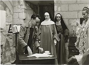 Imagen del vendedor de The Nun [La Religieuse] (Two original photographs from the 1966 film) a la venta por Royal Books, Inc., ABAA