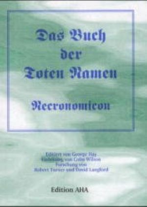 Bild des Verkufers fr Das Buch der Toten Namen - Necronomicon zum Verkauf von Gabis Bcherlager