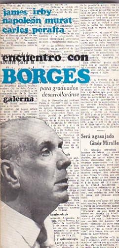 Bild des Verkufers fr Encuentro con Borges zum Verkauf von LIBRERA GULLIVER