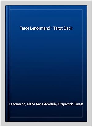 Bild des Verkufers fr Tarot Lenormand : Tarot Deck zum Verkauf von GreatBookPricesUK