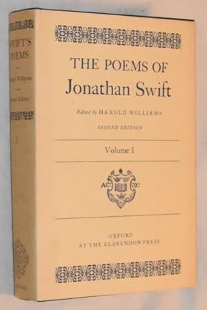 Seller image for The Poems of Jonathan Swift. Volume 1 for sale by Nigel Smith Books