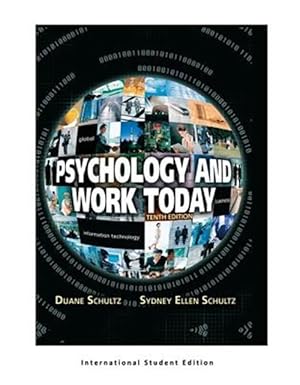 Seller image for Psychology And Work Today: Pearson New International Edition for sale by GreatBookPricesUK