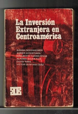 Seller image for Inversin extranjera en Centroamrica, La. Seleccin, prlogo y notas de Rafael Menjvar. for sale by La Librera, Iberoamerikan. Buchhandlung