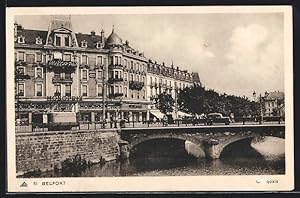 Carte postale Belfort, Le quais