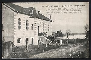 Carte postale Les Forges, Église Ste-Odile