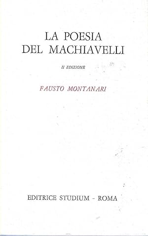 La poesia del Machiavelli