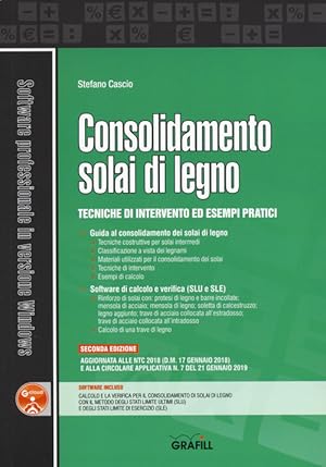 Immagine del venditore per Consolidamento Solai Di Legno. Tecniche Di Intervento Ed Esempi Pratici. Con Software venduto da Piazza del Libro