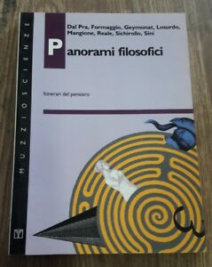 Seller image for Panorami Filosofici. Itinerari Del Pensiero for sale by Piazza del Libro