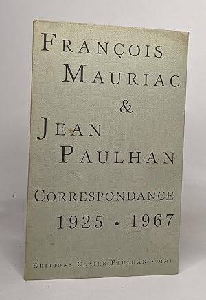 Seller image for Correspondances Jean Paulhan for sale by crealivres