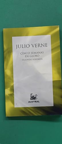 Imagen del vendedor de Cinco semanas en globo a la venta por Librera Alonso Quijano