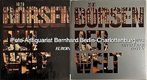 Bild des Verkufers fr Brsen der Welt 1. Europa [sowie] Band 2. Mittlerer Osten (zwei Bnde zusammen) zum Verkauf von Antiquariat Bernhard