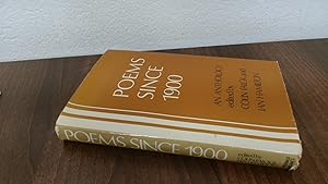 Seller image for Poems Since 1900: An Anthology for sale by BoundlessBookstore