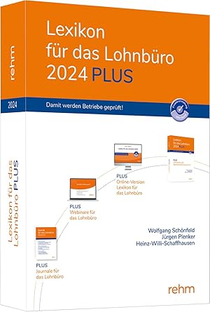 Immagine del venditore per Lexikon fr das Lohnbro 2024 PLUS, mit 1 Buch, mit 1 Online-Zugang venduto da moluna