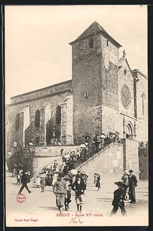 Carte postale Riscle, Eglise XVe Siècle