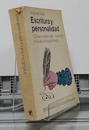 Seller image for Escritura y personalidad. Conocimiento del carcter a travs de la grafologa for sale by Librera Dilogo