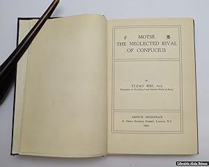 Seller image for Motse: The Neglected Rival of Confucius for sale by Librairie Alain Brieux