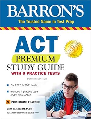 Seller image for ACT Premium Study Guide with 6 Practice Tests (Barron's Test Prep) for sale by WeBuyBooks