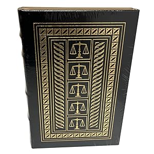 Elie Wiesel "The Judges" Signed First Edition, Leather Bound Collector's Edition w/COA [Sealed]