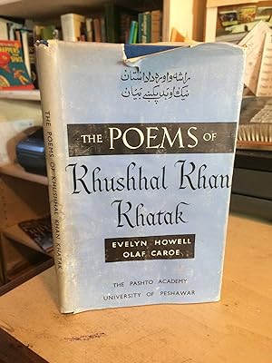 Image du vendeur pour The Poems of Khushhal Khan Khatak, with English Verse translations mis en vente par Dreadnought Books