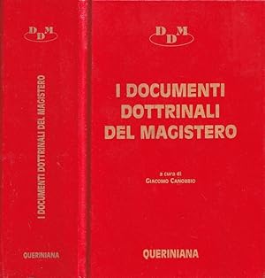 Seller image for I documenti dottrinali del magistero Testi e commenti for sale by Biblioteca di Babele