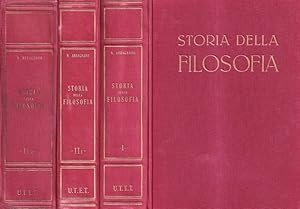 Storia della filosofia volume I, volume II