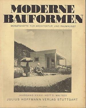 Seller image for Moderne Bauformen Monatshefte fr Architektur und Raumkunst for sale by Versandantiquariat Funke